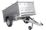 Charger l'image dans la galerie, Remorque avec capot Garden Trailer 200 KIPP 200x106 cm