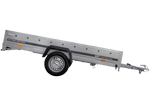 Charger l'image dans la galerie, Remorque à essieu simple 264x150 UNITRAILER GARDEN 265 KIPP
